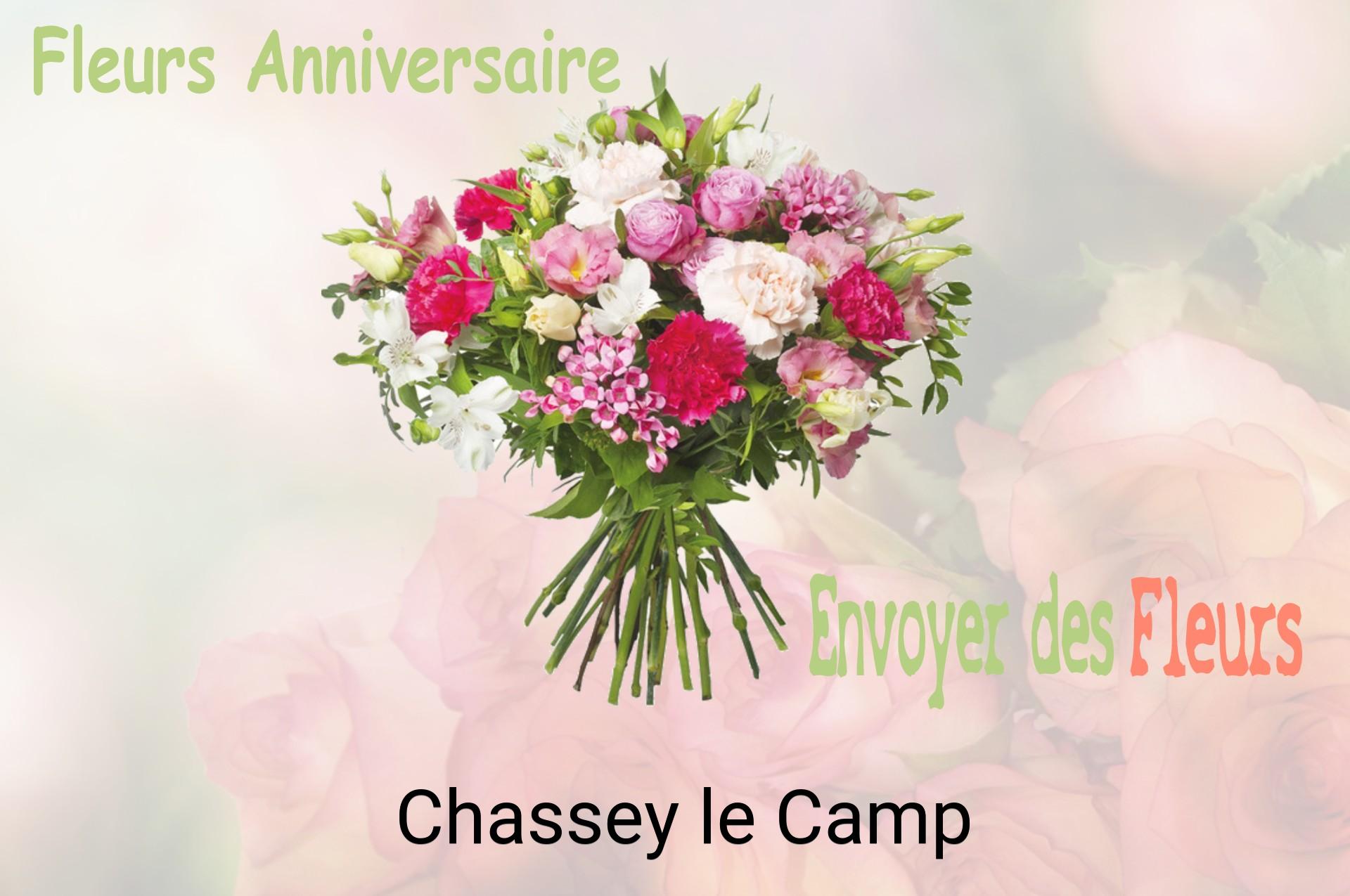 Bouquet de fleurs d’anniversaire livré à Chassey-le-Camp