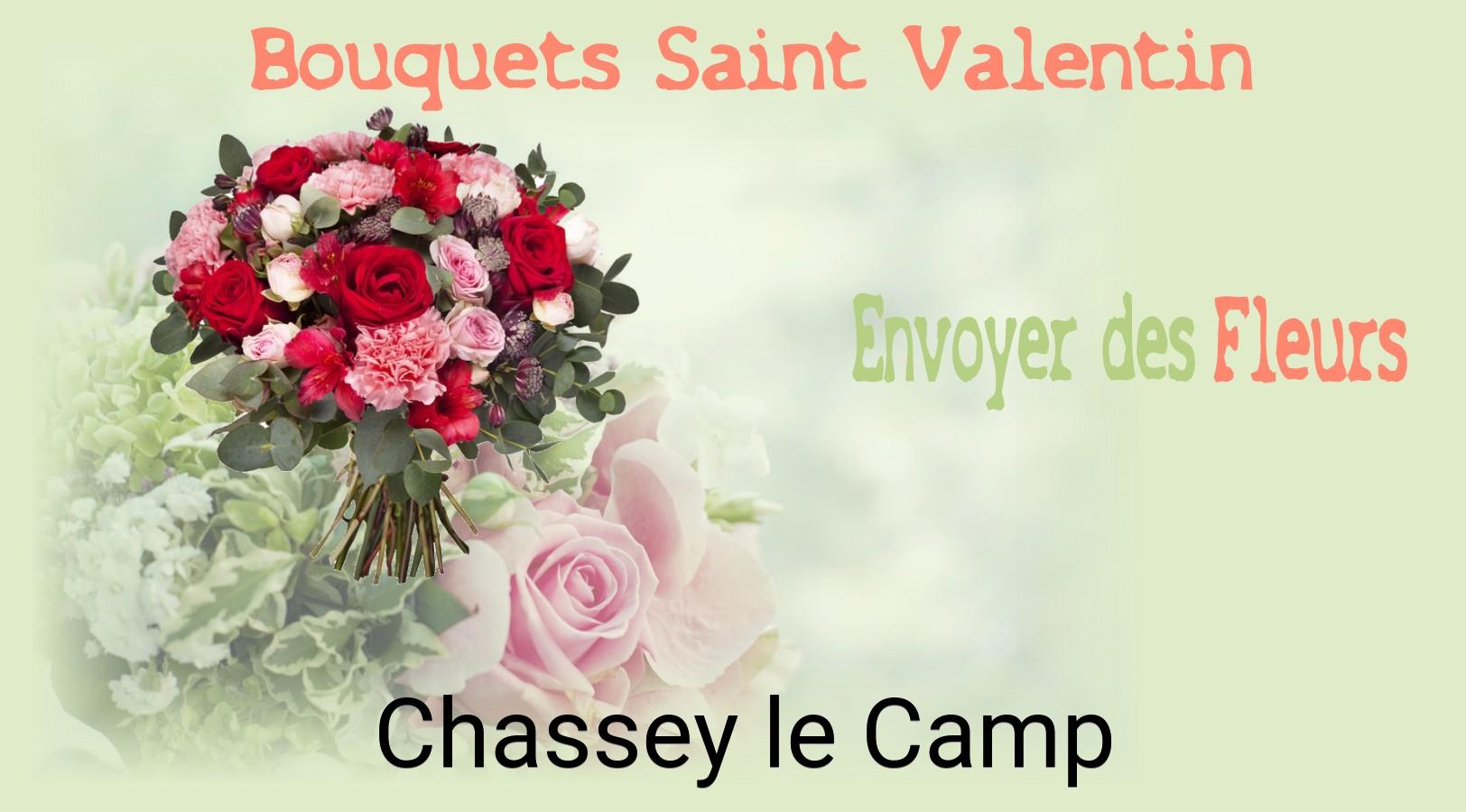 Roses de Saint-Valentin livrées à Chassey-le-Camp
